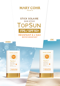 TOP SUN FPS50+ - Stick solaire zones sensibles visage et corps 